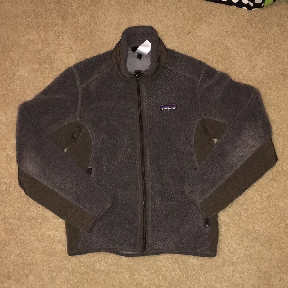 Patagonia Men's Gray Fleece Full-Zip Jacket